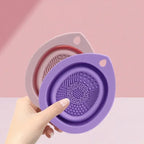Textured Silicone Brush Cleaning Mat