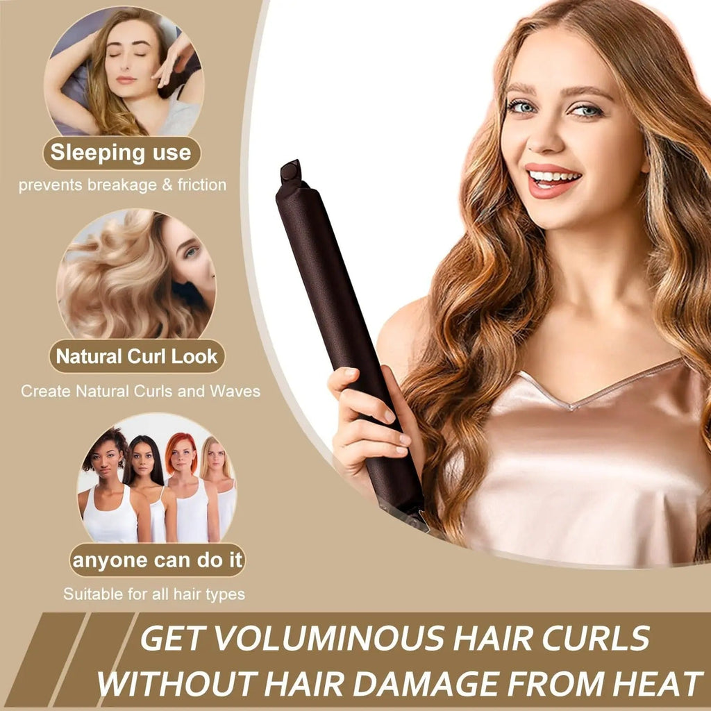 Heatless Curling Rod & Bonnet Set