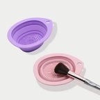 Textured Silicone Brush Cleaning Mat