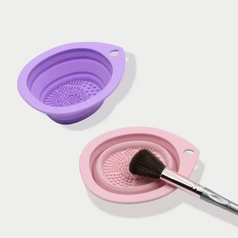 Textured Silicone Brush Cleaning Mat