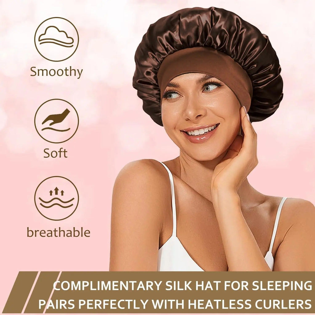 Heatless Curling Rod & Bonnet Set