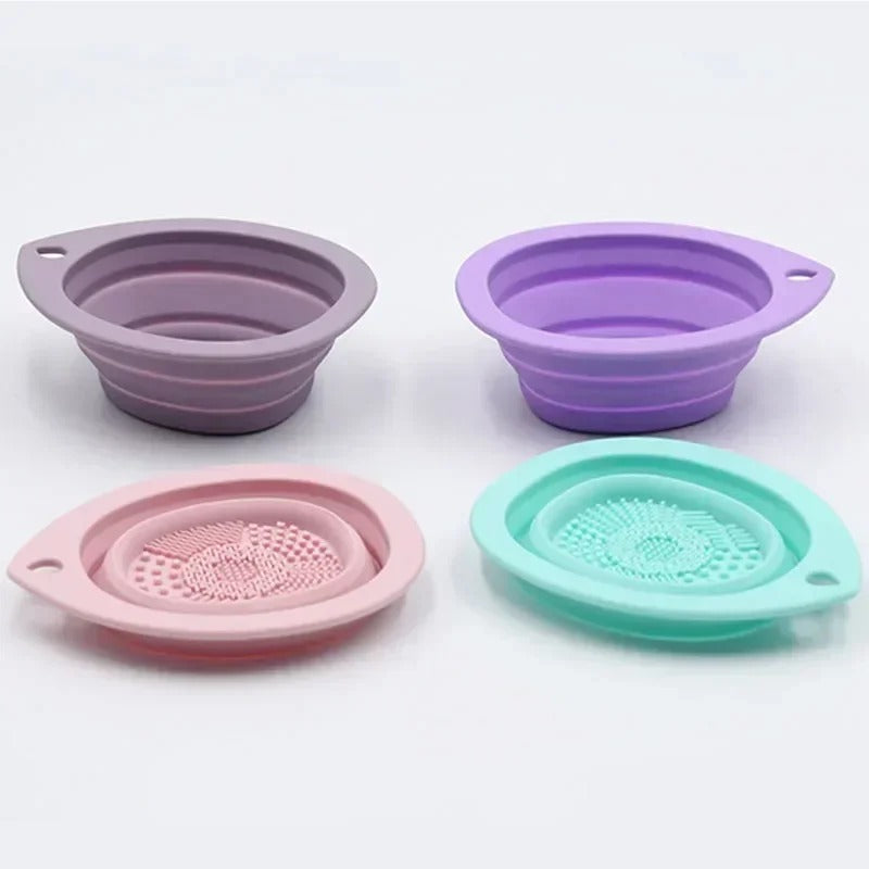 Textured Silicone Brush Cleaning Mat